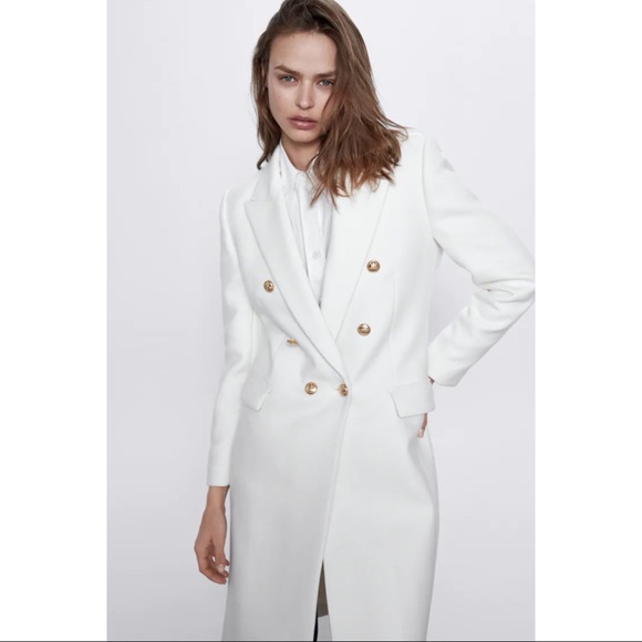 Zara Italian Wool Blend Jacket Bloggers Favorite🤩 - Picture 7 of 16